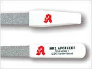 Die Saphir-Nagelfeile von WILOFA mit Ihrem Logo